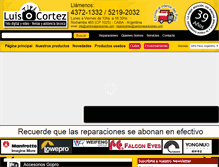 Tablet Screenshot of centroreparaciones.com